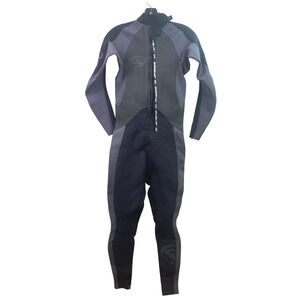 Quiksilver Wetsuit Boys Medium Full‎ Body 50M Neoprene Surfing Beach Coastal